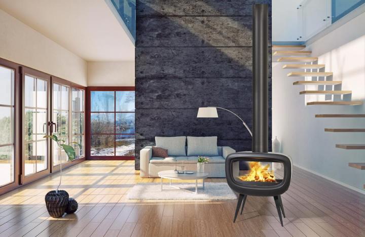 Installation de poêles à bois et à granulés Aubenas