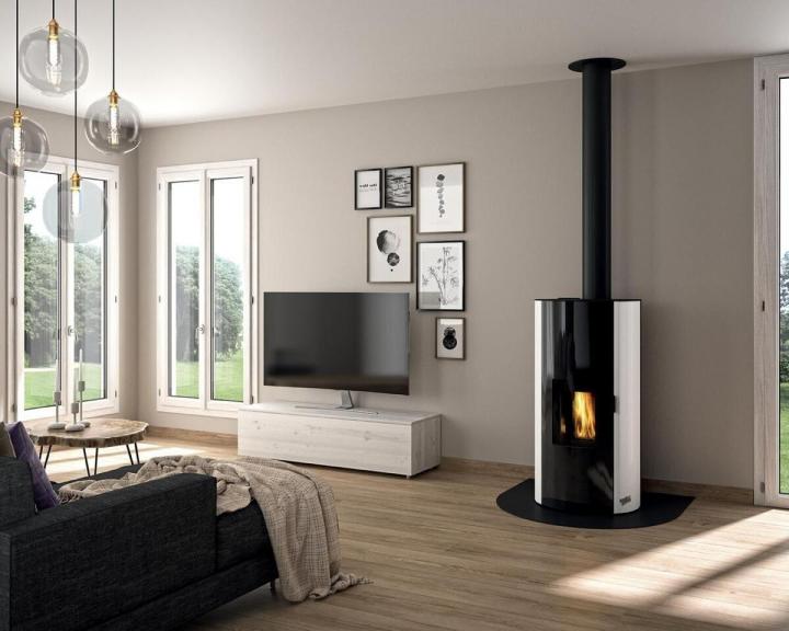 Poêle à bois granulés Aubenas